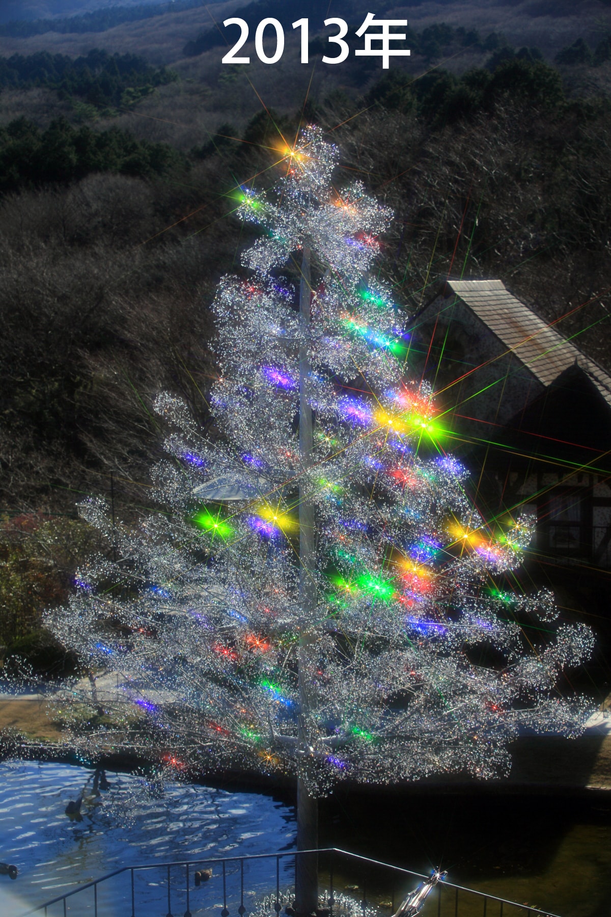 クリスタル・ガラスのクリスマスツリー | 箱根ガラスの森美術館 ブログ 